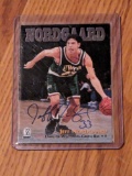 1996 Score Board Rookies Auto #76 Jeff Nordgaard Autograph On-Card UW-GB