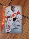 2007-08 UD Series 1 Young Guns Curtis McElhinney 209 Rookie Card Flames RC