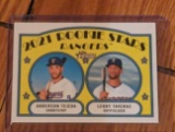 2021 Topps Heritage Anderson Tejeda Leody Taveras Texas Rangers #400