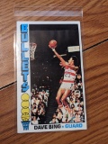 1976-77 TOPPS NBA DAVE BING WASHINGTON BULLETS BASKETBALL JUMBO CARD