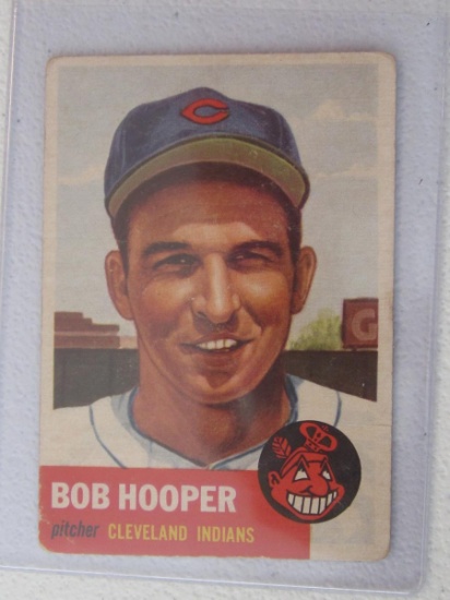 1953 TOPPS BOB HOOPER NO.84 VINTAGE