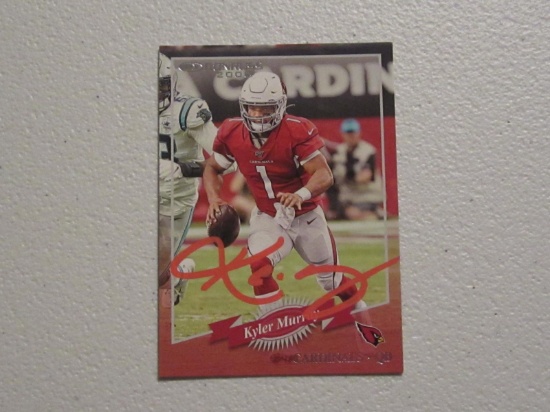 KYLER MURRAY SIGNED TRADING CARD WITH COA