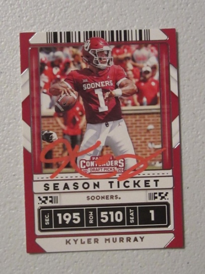 KYLER MURRAY SIGNED TRADING CARD WITH COA