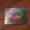 Vintage Phillies 3-d hologram sticker