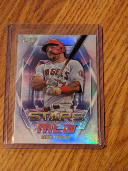 2023 Topps Chrome MIKE TROUT Stars of the MLB Refractor #BLC2 Los Angeles Angels