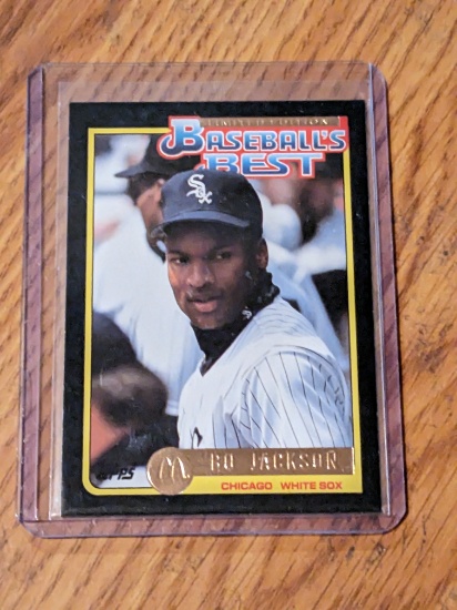 1992 Topps McDonald's Limited Edition Baseball's Best #33 Bo Jackson