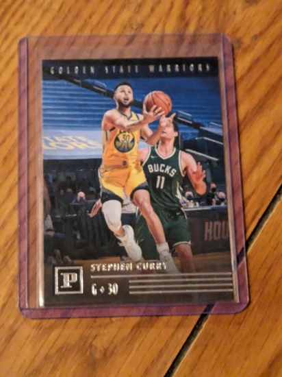 Stephen Curry 2020-21 Chronicles Card #106 Golden State Warriors