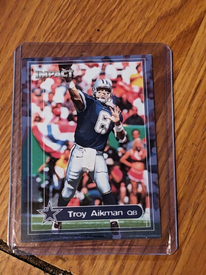2000 Skybox Impact #50 Troy Aikman Dallas Cowboys