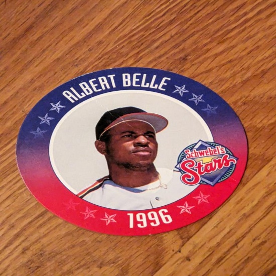Albert Belle 1996 Schwebel's Stars Disc