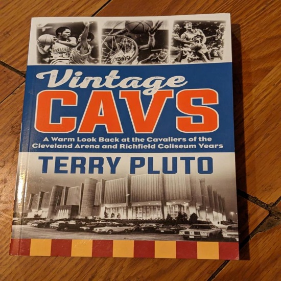 Vintage Cavs Terry Puto "a warm back at the cavaliers of the cleveland arena and richfield coliseum