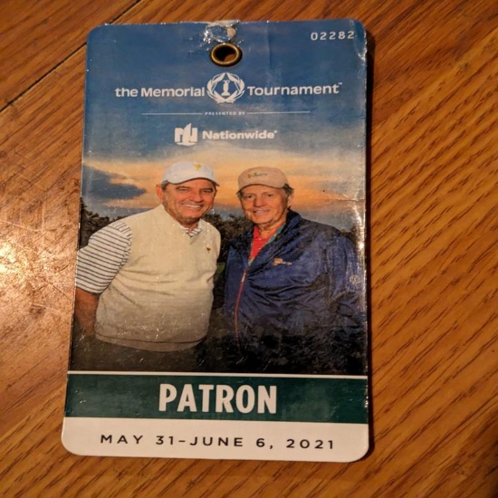 Vintage Memorial ticket - Tournament golf patron 2021