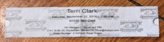 Terri Clark 2018 ticket schedule