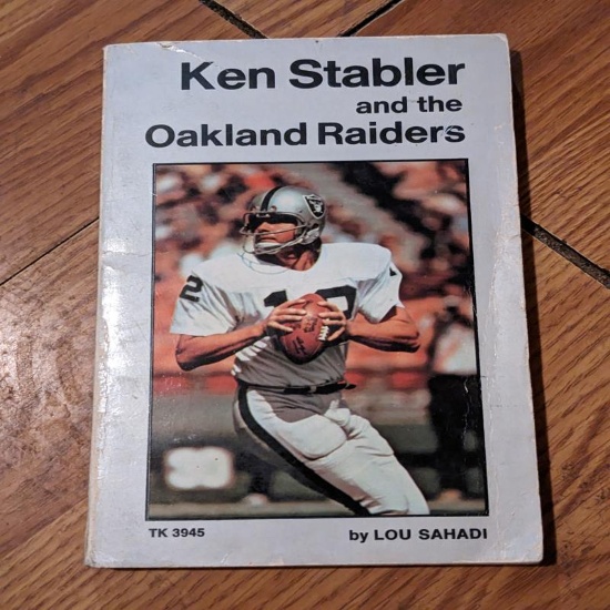 Ken Stabler and the Oakland Raiders Lou Sahadi (Scholastic 1977) Paperback