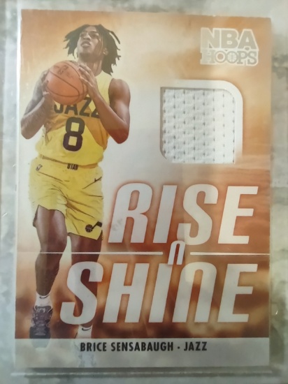 2023-24 NBAHoops Rise N Shine Brice Sensabaugh