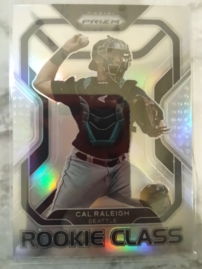 2022 Prizm Rookie Class Silver Cal Raleigh#21