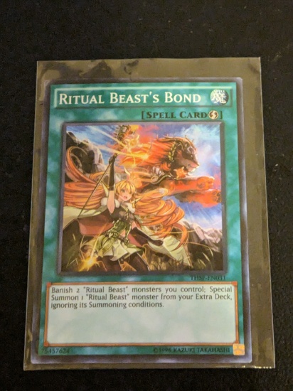 Yu-Gi-Oh! Ritual Beast's Bond THSF-EN031 Unlimited Super Rare