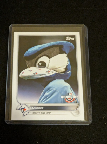 2022 Topps Opening Day Mascot Baseball Card Ace #M-23 Toronto Blue Jays