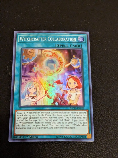 Yu-Gi-Oh! Witchcrafter Collaboration INCH-EN022 1st Edition Super Rare