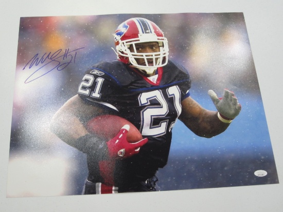 Willis McGahee Signed 16x20 JSA Certified