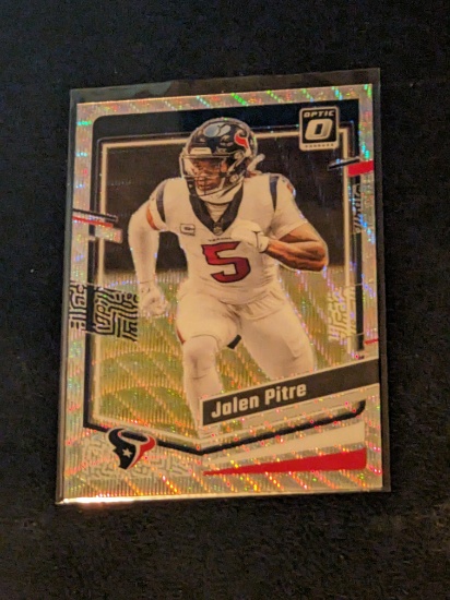 Jalen Pitre 214/300 2023 Donruss Optic Wave insert