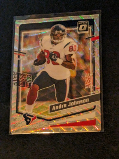 Andre Johnson 104/300 2023 Donruss Optic Wave insert