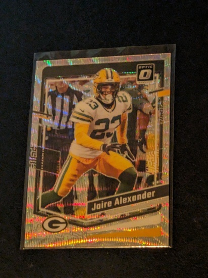 Jaire Alexander 048/300 2023 Donruss Optic Wave insert