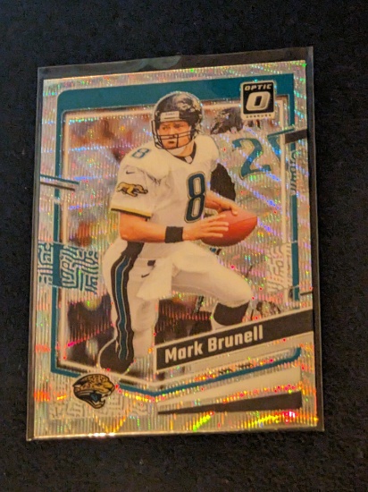 Mark Brunell 086/300 2023 Donruss Optic Wave insert