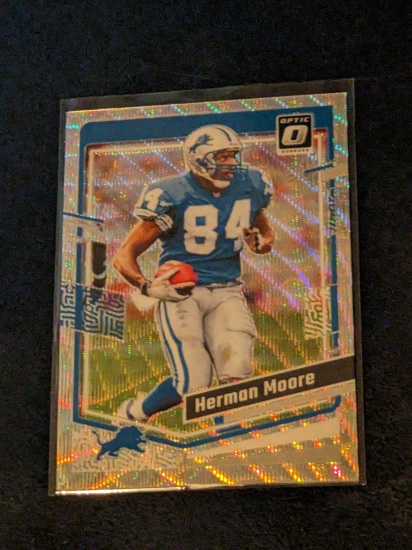 Herman Moore 262/300 2023 Donruss Optic Wave insert