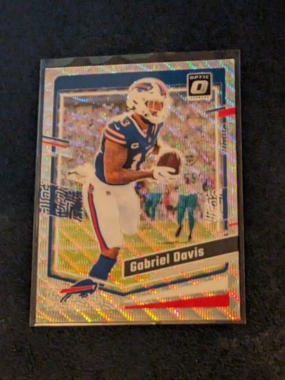 Gabriel Davis 089/300 2023 Donruss Optic Wave insert