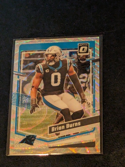 Brian Burns 025/300 2023 Donruss Optic Wave insert