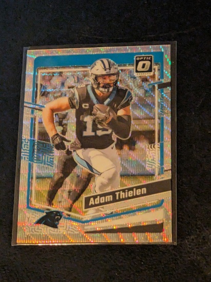 Adam Thielen 185/300 2023 Donruss Optic Wave insert