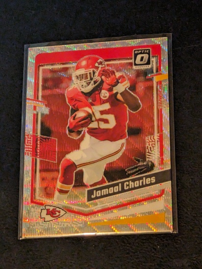 Jamaal Charles 202/300 2023 Donruss Optic Wave insert