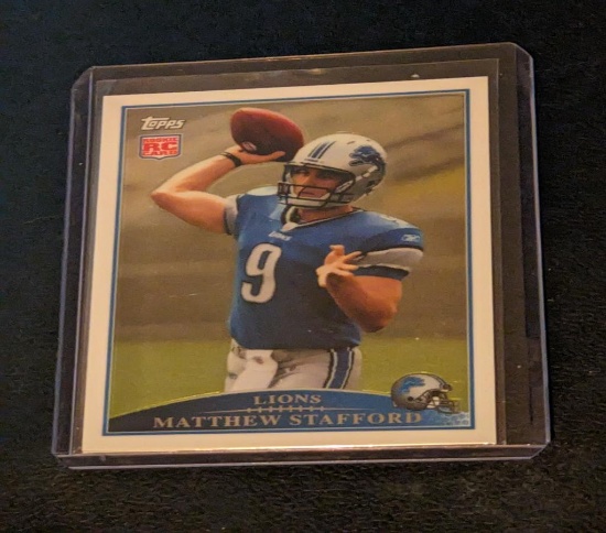2009 Topps Detriot Lions MATTHEW STAFFORD #430 rookie RC
