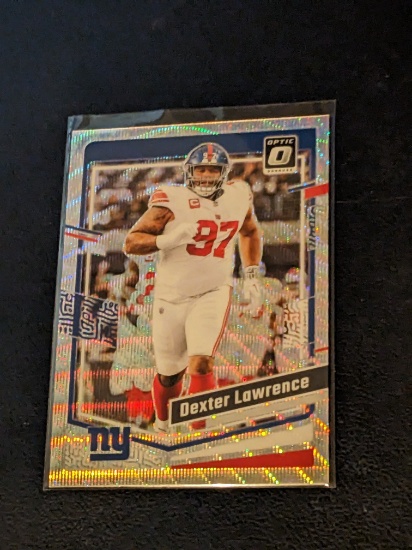 Dexter Lawrence 015/300 2023 Donruss Optic Wave insert