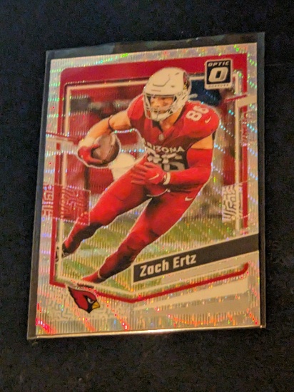 Zach Ertz 221/300 2023 Donruss Optic Wave insert