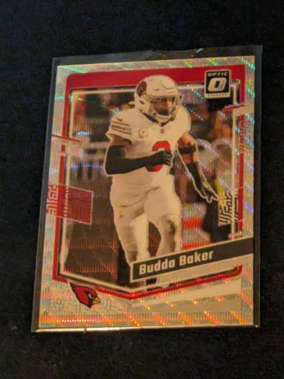 Budda Baker 187/300 2023 Donruss Optic Wave insert