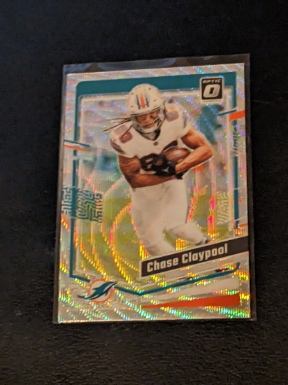 Chase Claypool 038/300 2023 Donruss Optic Wave insert