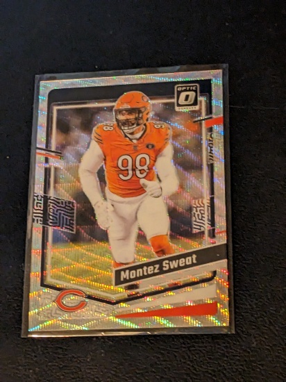 Montez Sweat 110/300 2023 Donruss Optic Wave insert