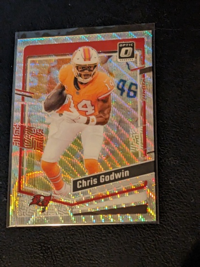 Chris Godwin 116/300 2023 Donruss Optic Wave insert