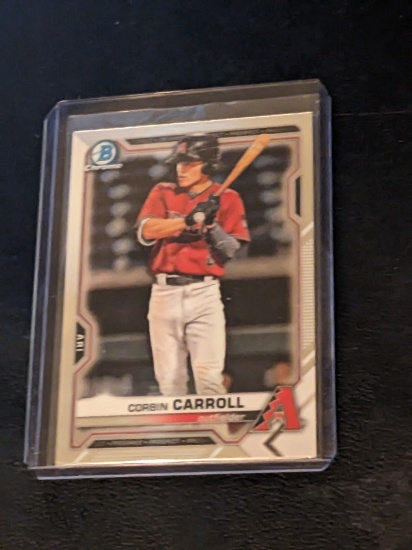 Corbin Carroll 2021 Bowman Chrome Prospect Arizona Diamondbacks #BCP-142