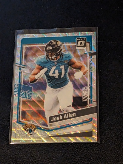 Josh Allen 043/300 2023 Donruss Optic Wave insert