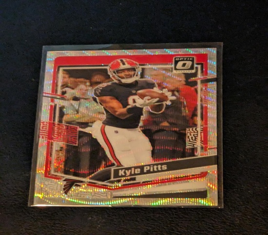 Kyle Pitts 033/300 2023 Donruss Optic Wave insert