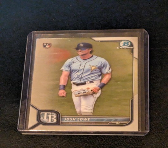 2022 Bowman Chrome Base #87 Josh Lowe - Tampa Bay Rays RC