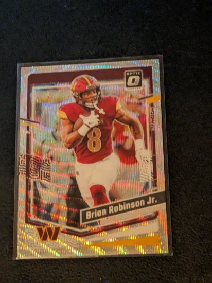 Brian Robinson JR 017/300 2023 Donruss Optic Wave insert
