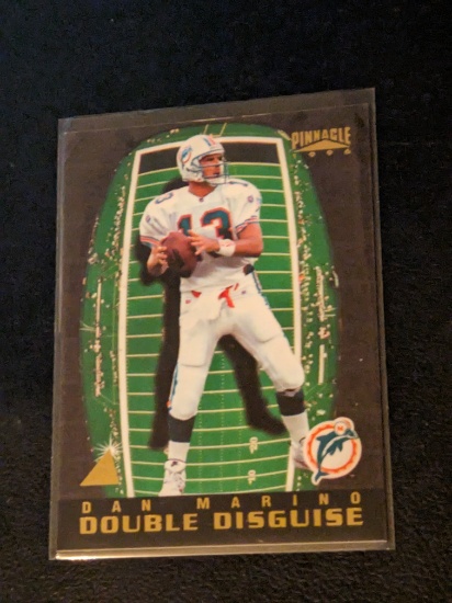 1996 Pinnacle Double Disguise Dan Marino Kerry Collins 7 Of 20