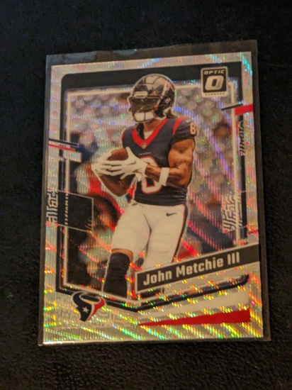 John Metchie III 193/300 2023 Donruss Optic Wave insert
