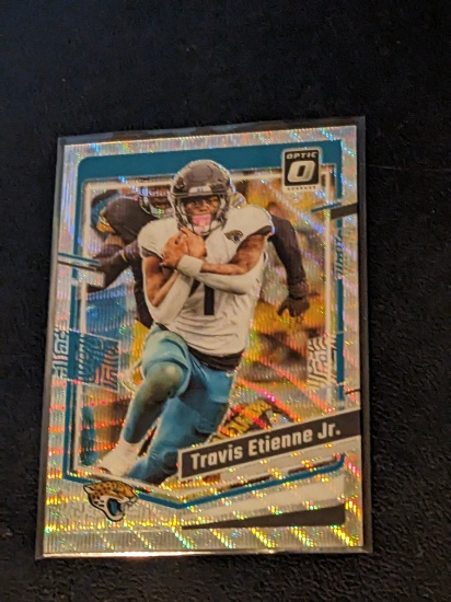 Travis Etienne JR 072/300 2023 Donruss Optic Wave insert