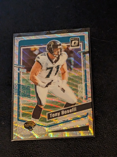 Tony Boselli 199/300 2023 Donruss Optic Wave insert