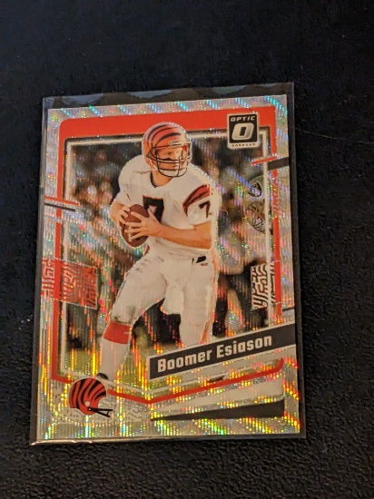 Boomer Esiason 230/300 2023 Donruss Optic Wave insert