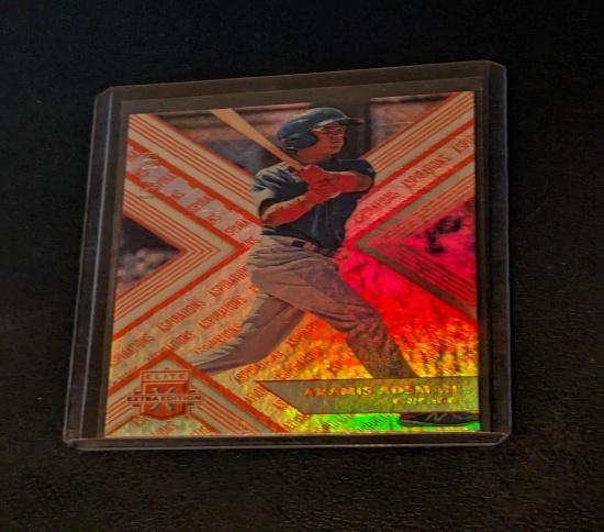 057/100 Aramis Ademan 2018 Panini Elite Extra Edition Pink Rookie #93 Cubs Parallel MLB